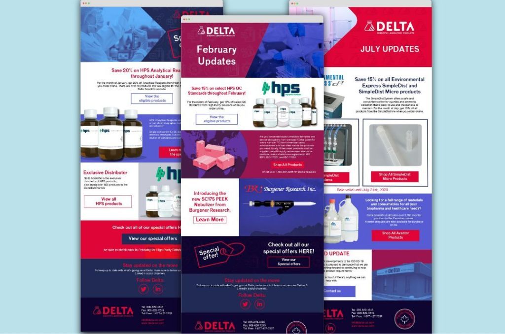 Delta scientific website posts